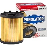Purolator L16162 Premium Engine Protection Cartridge Oil Filter Compatible With 2012-2019 Fiat 500, 2014-2020 Fiat 500L, 2017-2020 Fiat 124 Spider and 2013-2016 Dodge Dart