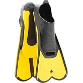 Cressi Short Full Foot Pocket Fins for Swimming or Training in the Pool and in the Sea - Light: made in Italy