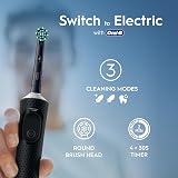 Oral-B Vitality Pro Electric Toothbrush 2 Heads 3 Modes UK Plug Black view 2