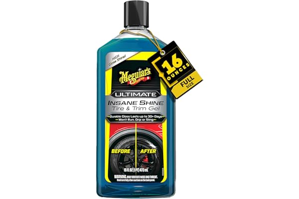Meguiar's Ultimate Insane Shine Tire & Gel, 16OZ BT