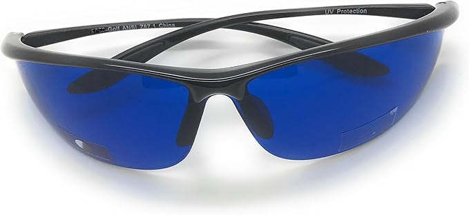 blue lens golf sunglasses