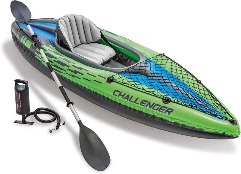 Intex Challenger Kayak 274x76x38 cm K1 1-Person Multi-Colored