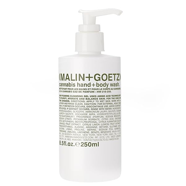 MALIN+GOETZ CANNABIS HAND AND BODY WASH, WHITE, 8.45...
