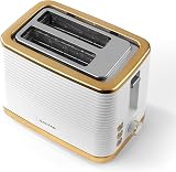 Salter Palermo Kettle and Toaster Set 1.7 L 2-Slice White/Gold 3kW/930W view 8