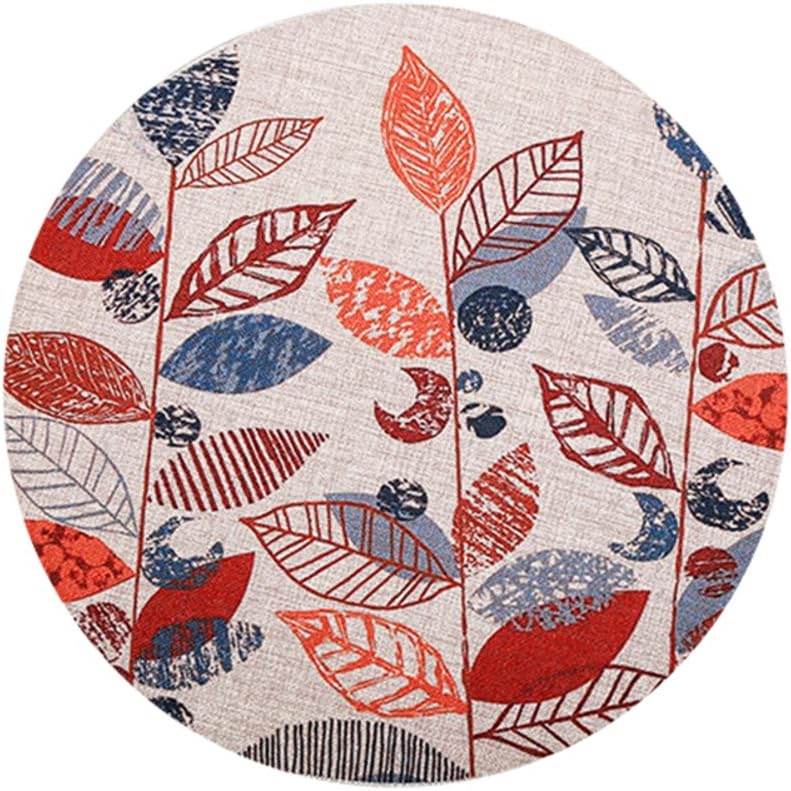 XMZDDZ Tatami Round Chair Cushion,Living Room Carpets Sofa Cushions Chair Floor Pad Pillow seat Balcony Yoga-B diameter35cm(14inch)