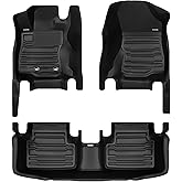 TuxMat - for Subaru Forester 2025-2026 Models - Custom Car Mats - Maximum Coverage, All Weather, Laser Measured - This Full Set Includes 1st and 2nd Rows