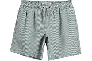 maamgic Mens Slim Fit Swim Shorts Swim Trunks 7 inch Quick Dry Mens Bathing Suits with Mesh Lining