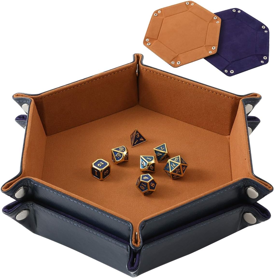 Modern Manufacture Premium Collapsible Padded Dice Rolling Tray