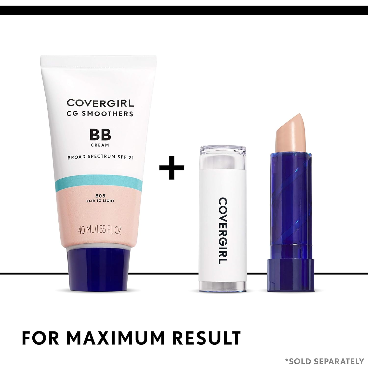 COVERGIRL Smoothers Moisturizing Concealer Stick, Light, 0.14 Ounce : Concealers Makeup : Beauty