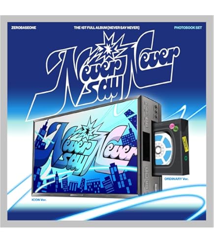 ZEROBASEONE ZB1 NEVER SAY NEVER 1st Album with Tracking Sealed