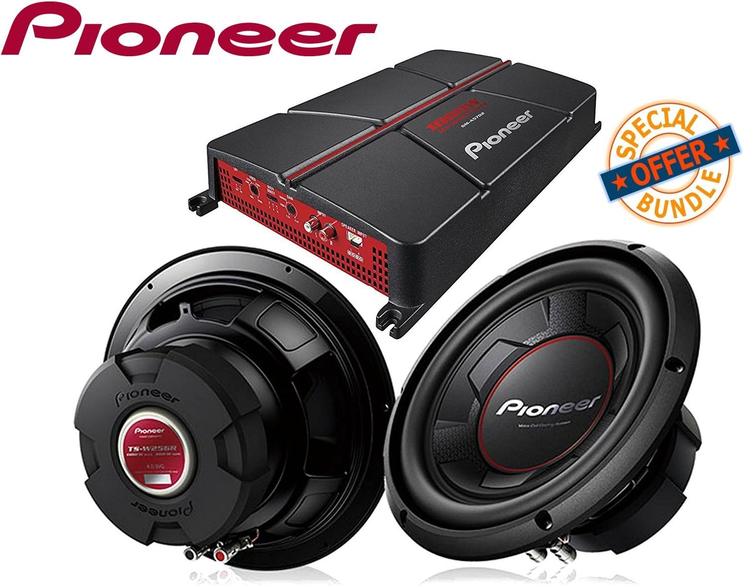 pioneer 1300 watt subwoofer