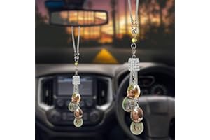 Personalized Photo Car Mirror Hanging Ornament, Custom Rearview Mirror Decor, Crystal Clear Car Picture Frame, Hanging Gifts 