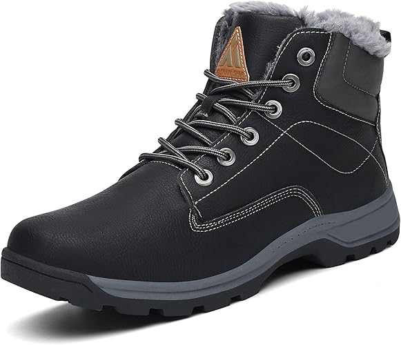 Mishansha Winterschoenen Heren Dames Winterlaarzen Warm Gevoerde Wandelschoenen Waterdicht Antislip Outdoor Laarzen, Crpe Roze, 40 EU