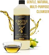 Lucemill Organic Castile Liquid Soap 1L Pure Natural Gentle Skin Body Wash view 6