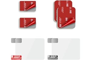 MASIGO Double-Sided Adhesive Pad and Electrostatic Film – VHB Mounting Tape for Dash Cam – Secure, Residue-Free Accessory for Car Windshields