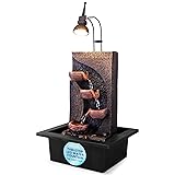 SereneLife Tabletop Water Fountain, Home Decor