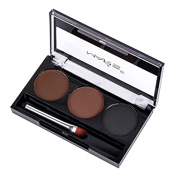 Mars Instant Eyebrow Powder Cake and Brush 4 g (smoky-45) FREE MITENO UNDER EYE CREAM