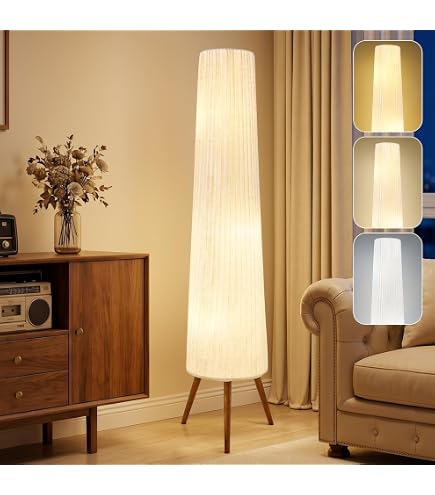 IKEA Vidja Standing Floor Lamp And 6 Bulbs; Round White - Amazon.com