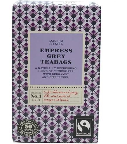 Marks & Spencer Decaffeinated Earl Grey Tea 50 Bags (From the UK