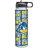 Rico Industries NCAA 22oz Stainless Steel Tumbler with Lid - Great For Coffee, Tea, Water or Cocktails