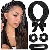 Yanibest Heatless Hair Curler, No Heat Hair Curlers to Sleep in | Super Soft Ribbon Wrap for Long Hair, Overnight Heatless Cu