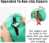 AWOOF Grooming Bag Adjustable Cat Shower Bag Dual Cat Sling Carrier view 8