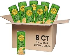 The Good Crisp Company Sour Cream & Onion Gluten-Free Potato Chips, 5.6 Ounce (Pack of 1), Non-GMO & Allergen-Friendly Snacks