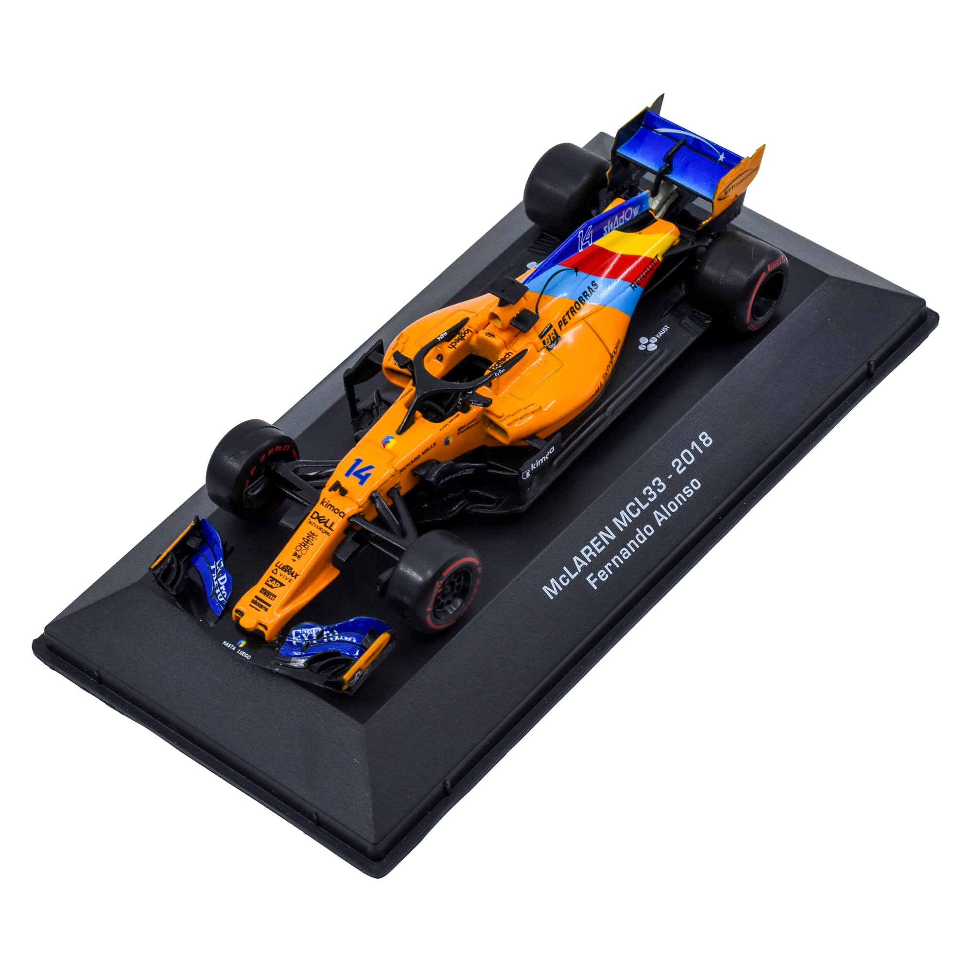 Photo 1 of ***DAMAGED - SEE NOTES/PICTURES***

1:43 F1 Team MCL33-2018 Collection Formula 1 Race # Model Inspired by Fernando Alonso Diecast Collectible Model?