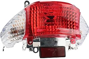 MFC·passion Tail Light 12V 5W Light Turn Signal Lamp Assembly for 4-stroke GY6 49cc 50cc TaoTao Sunny Jonway Chinese Scooters Moped