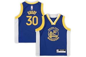 OUTERSTUFF Stephen Curry Golden State Warriors NBA Boys Kids 4-7 Blue Icon Edition Player Jersey