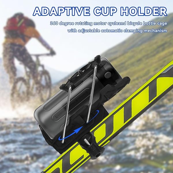 ZQTKID BIKE WATER BOTTLE HOLDER,ADAPTIVE CYCLING BOTTLE HOLDER,WATER BOTTLE HOLDER FOR BIKE,BIKE ACCESSORIES,MOTORCYCLE DRINK HOLDERWATER,BOTTLE HOLDER FOR BIKE,BIKE BOTTLE HOLDER(2 PCS