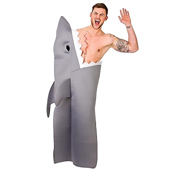 Lustige Hai Karneval / Halloween Erwachsene Kostüm - Einheitsgröße