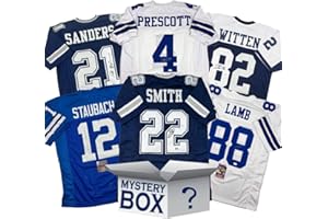 HOFSM.COM HALL OF FAME SPORTS MEMORABILIA Autographed/Signed Dallas Football Jersey Mystery Box with PSA JSA or Beckett COA