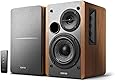 Edifier R1280T Powered Bookshelf Speakers, 2.0 Active Near Field Monitors - 4" Studio Monitor Speaker - Wooden Enclosure - 42 Watt RMS