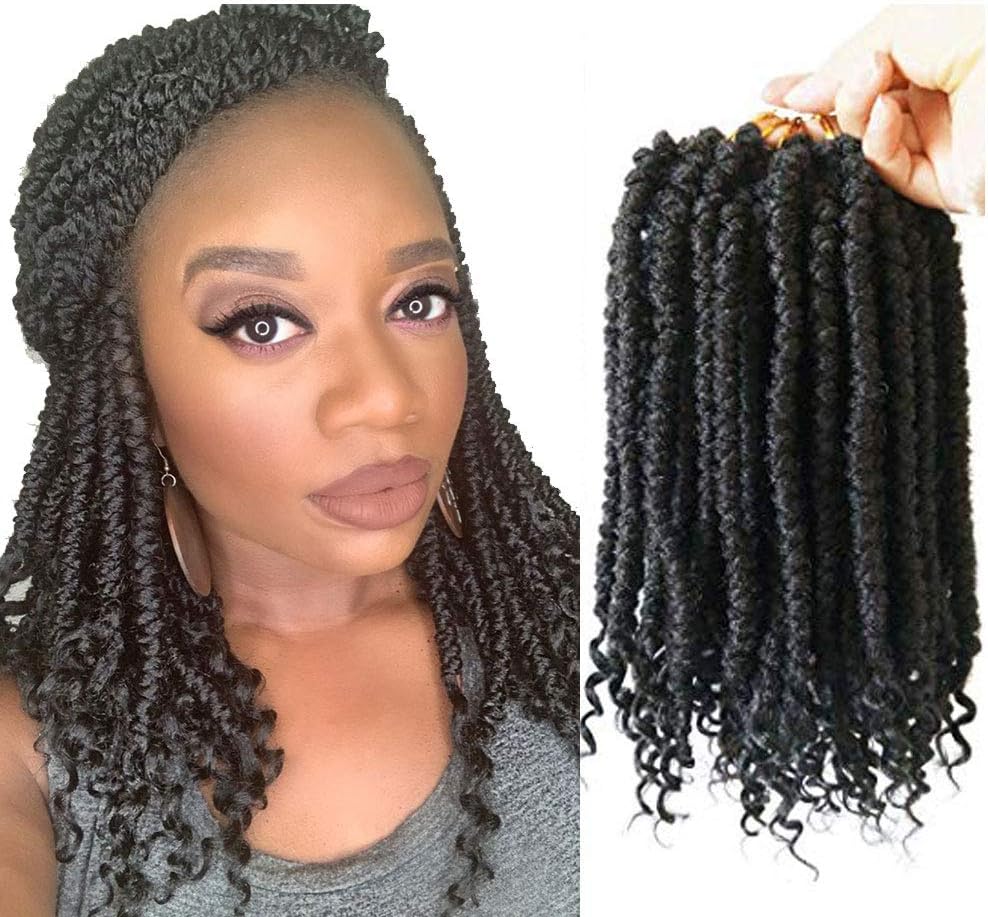 12inch Spring senegalese twist crochet braids curly end 6pack braiding Hair Extensions synthetic hair