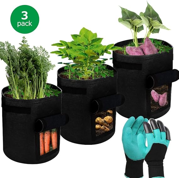 SUPTEMPO Bolsas de Cultivo de Papa, Bolsa de Siembra de Vegetales ...