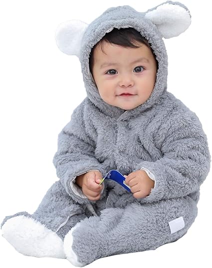 Amazon Co Jp ベビー服 長袖ロンパース 前開き 新生児 足つき フード Amazon Co Jp ベビー服 長袖ロンパース 前開き 新生児 足つき フード