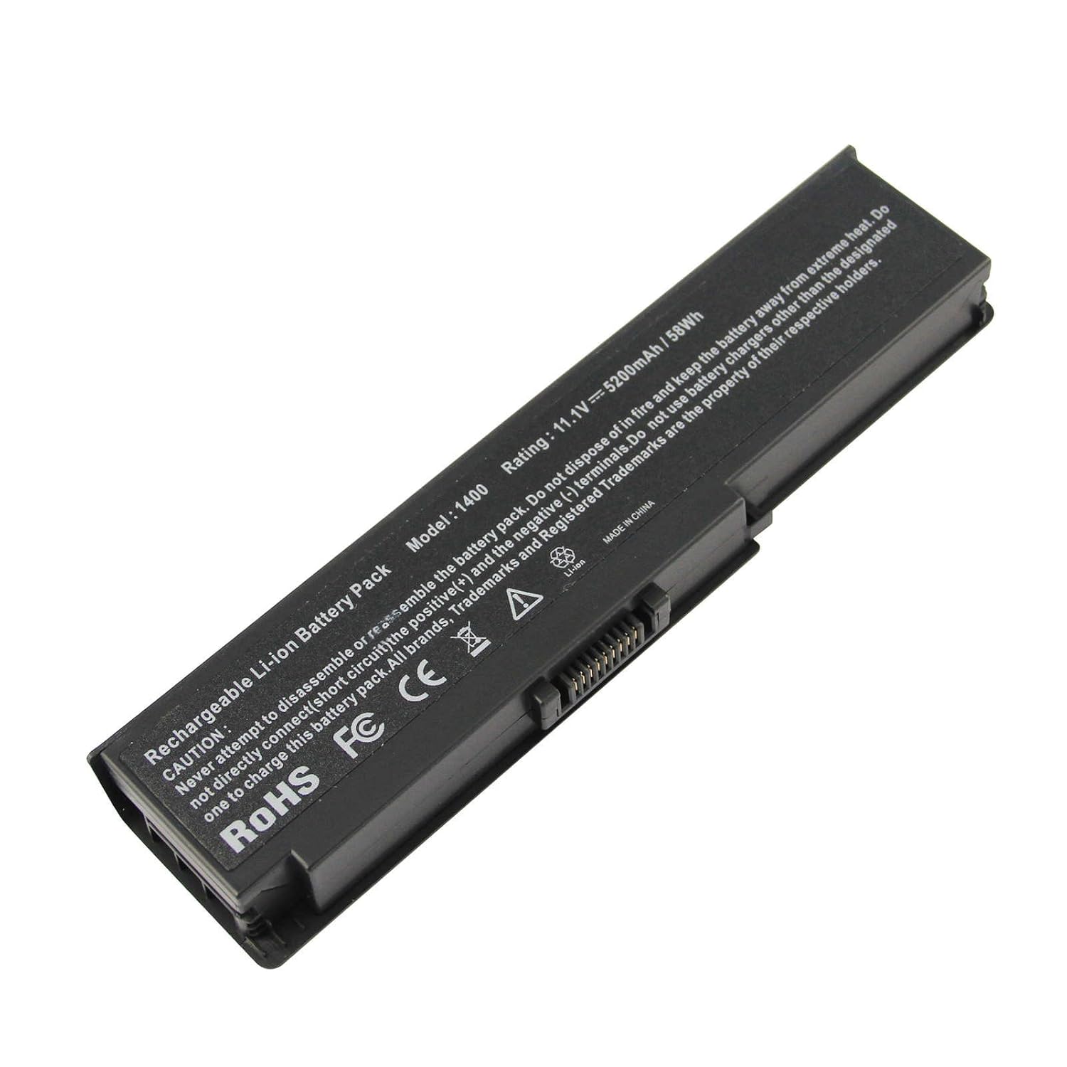 AC Doctor INC Replacement New Laptop Battery for Dell Inspiron 1420 1410  1400 Vostro 1400 WW116 FT080 FT095 MN151 MN154 312-0543 Notebook Battery ...