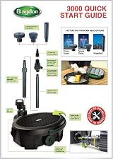 Blagdon Inpond 5-in-1 3000 Easy Care Pond Solution 10W Pump UV view 4