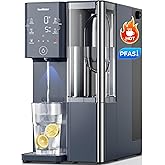 VonWater CT910H Reverse Osmosis Water Filter Countertop, 3S Instant Hot RO Water Filtration System, 7-Stage Water Purifier wi