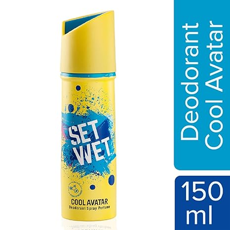 Set Wet Cool Avatar Deodorant Spray Perfume, 150ml