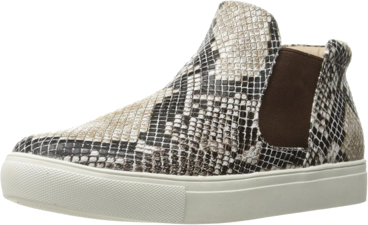 harlan snakeskin slip on rose gold