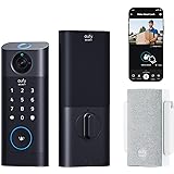 eufy Security Video Smart Lock S330, Chime Included, 3-in-1 Camera+Doorbell+Fingerprint Keyless Entry,BHMA, WiFi Door Lock,Ap