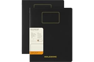 Moleskine Student Cahier Journals (Set of 2), Soft Cover, Ruled, XXL (8.5" x 11"), Black, 120 Pages