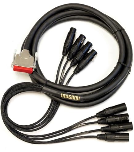 DB25 XLR マルチケーブル　MOGAMI avid、api、SSL、UAD Amazon.com: Mogami Gold DB25-XLRM Audio Snake Cable – Pro Studio