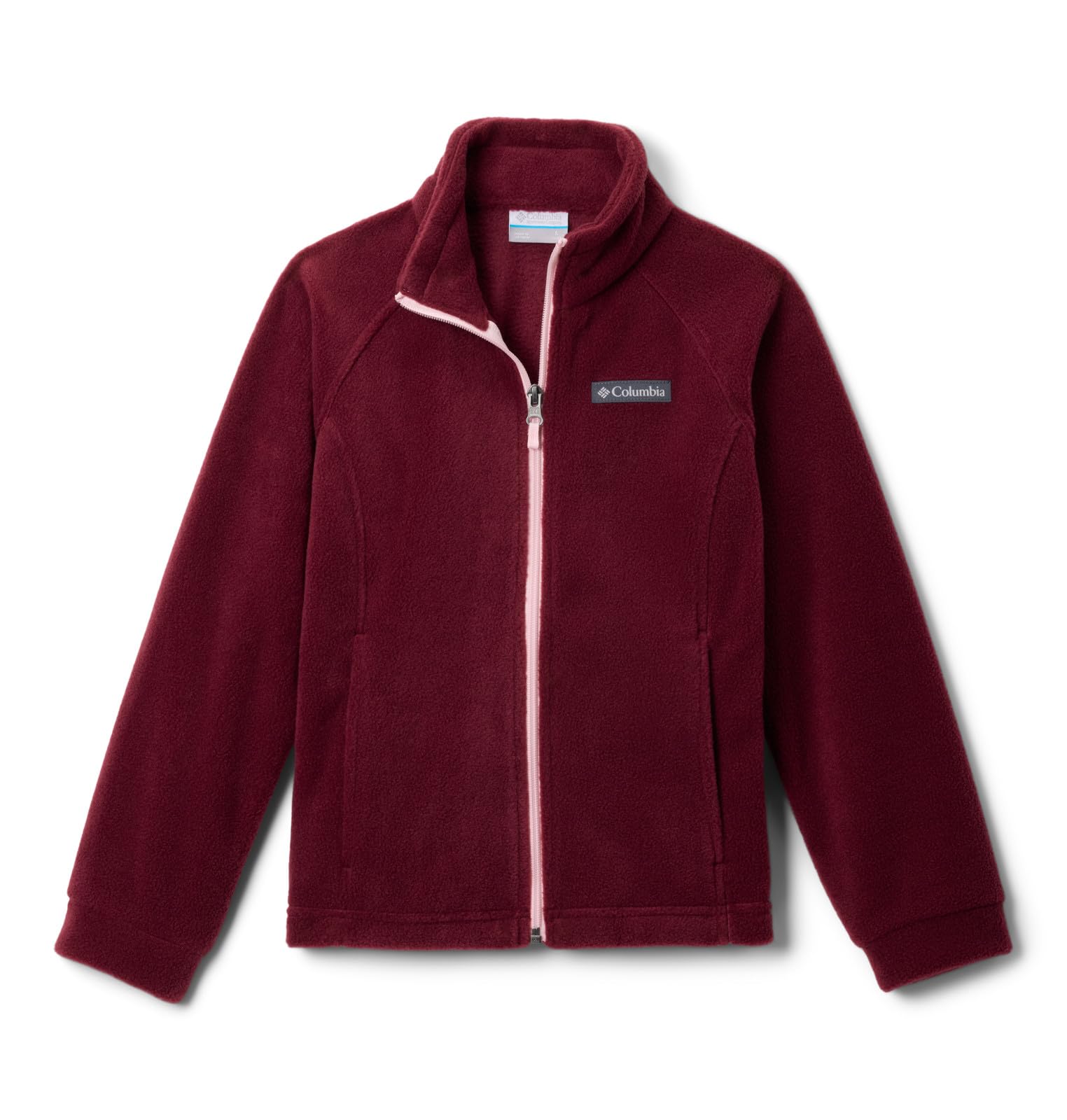 Columbia Youth Benton Springs Fleece Jacket, Rich Wine, Small Image