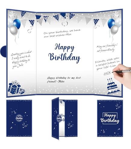 EMAAN Silver Happy Birthday Confetti Metal Foil Confetti Sequins, Party Table Scatter Decoration Exquisite Birthday Party (Silver