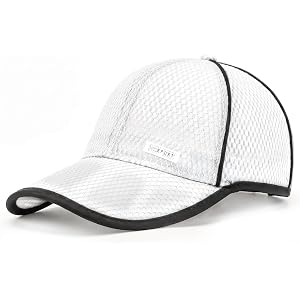 ELLEWIN Unisex Breathable Quick Dry Mesh Baseball Cap Running hat