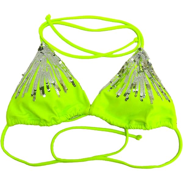 Haut De Bikini Victoria's Secret – Taille S – Rose Néon Imprimé Aztèque – Licou