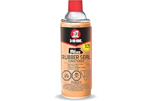 3-IN-ONE RV Care Rubber Seal Conditioner 311g | Seal in Long-Lasting Protection from Weather and Sun by Using a Mess-Free Rub
